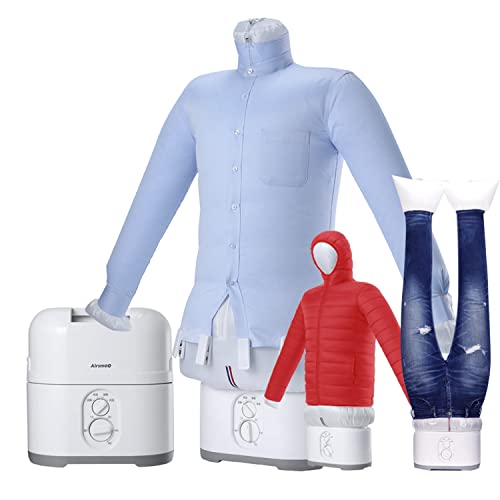Airsmoo(エアスムー) Airsmoo-04 多機能Airアイロン乾燥機 しわ伸ばし 小型衣類乾燥機 布団乾燥機 標準セット 生乾き 悪天候 速乾 ホワイト