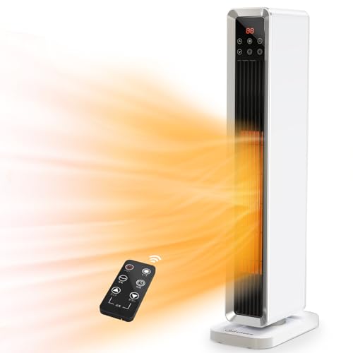 Air Choice セラミックヒーター 小型 速暖 1200W 8畳 高温・低温・ECOモード 電 ...