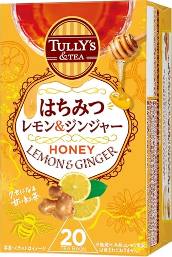 タリーズアンドティー はちみつレモン＆ジンジャー 1.8g×20袋 ティーバッグ(4)