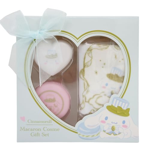 SA33427 マカロンコスメギフトセット シナモロール 3点ギフトセット リップクリーム ハンド＆ネイルク..
