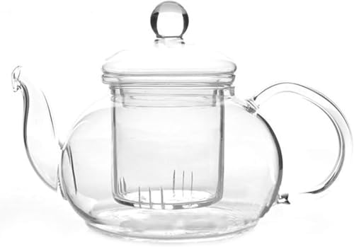 Zxyler 安全安心の耐熱ガラスティーポット - 日本食品検査を受け徹底した品質管理で ISO 認定工場生産で出荷前に専門スタッフが検品、ご購入後初期不良等があればアマゾン購入履歴よりお気