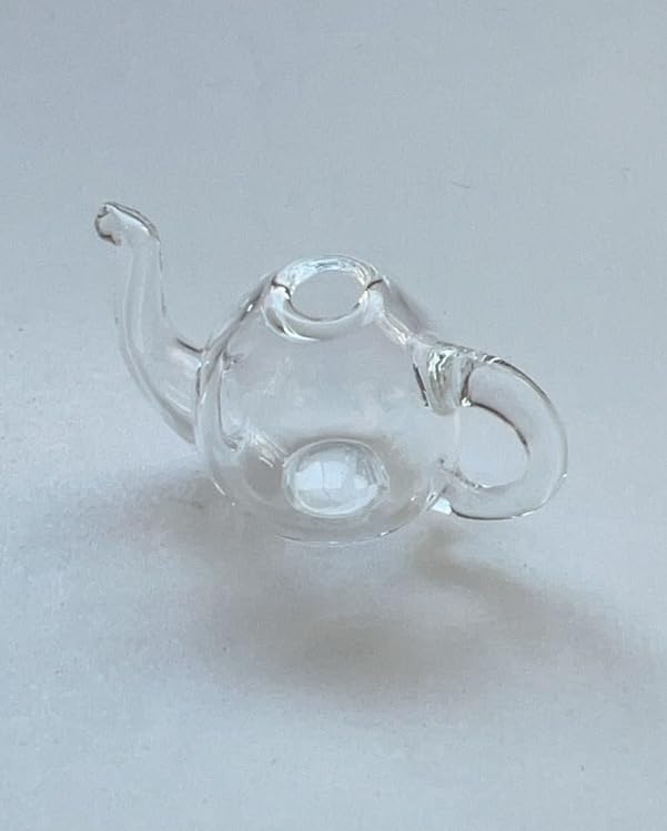 Craft Tamago 【1個】ガラスドーム ティーポット 20*30mm 小口径タイプ