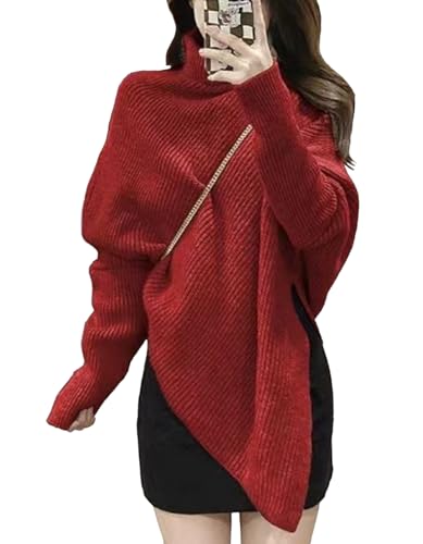 [SpringSwalloow] [スプリングスワロー] レディース ファッション セーター ハイネック ドルマンスリー..