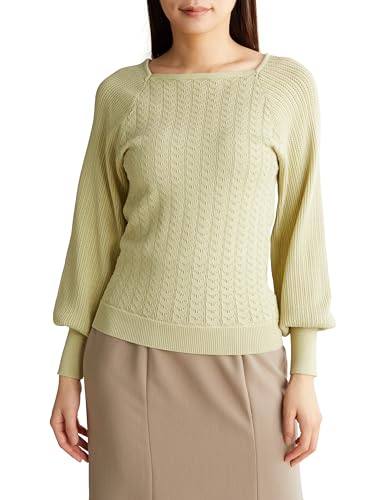 [プロポーションボディドレッシング] アイレットマトンスリーブニット