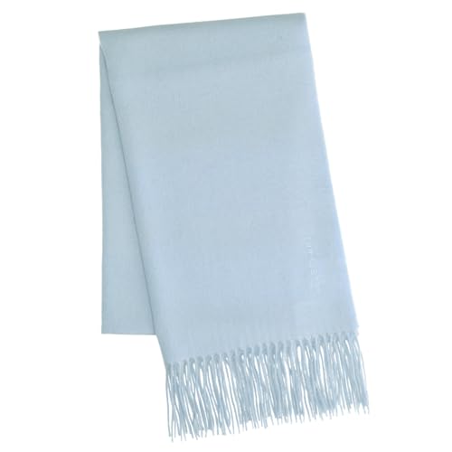 [ジルスチュアート] カシミヤ無地ストール 60122006 ストール レディース 60122006B サックス[B] 約 横50cm×縦180cm