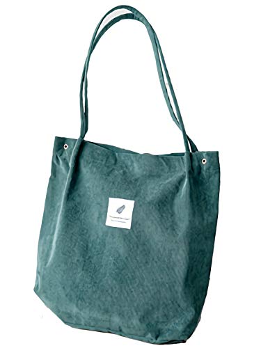 [モノア] トートバッグ レディース ファッション さわり心地がいい コーデュロイ 2way 折りたたみ エコ..