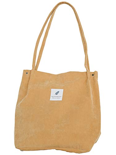 [モノア] トートバッグ レディース ファッション さわり心地がいい コーデュロイ 2way 折りたたみ エコ..