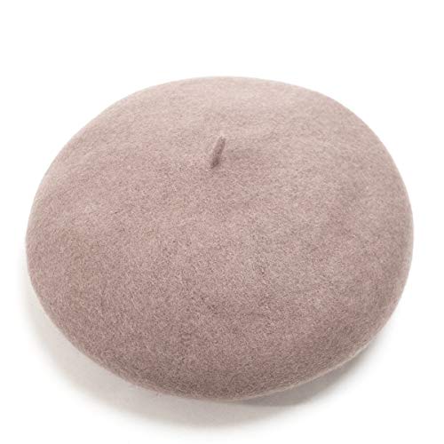 [K-STYLE] 【ゆうパケットで発送】【W/G-】ウールフェルト ベレー帽 KIDS キッズ 子供 グレージュ バス..