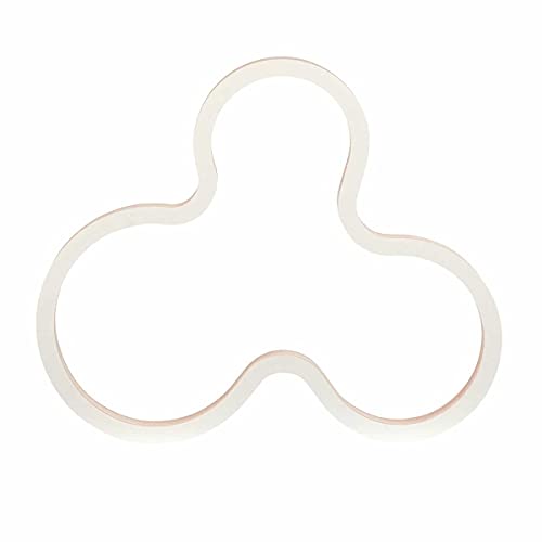 majamoo (マヤムー) 白樺のポットスタンド L 幅21.4×奥18×高1.4cm ホワイト 鍋敷き コースター 鉢植え フィンランド 北欧 デザイン 台 オブジェ インテリア 観葉植物 鍋 やかん