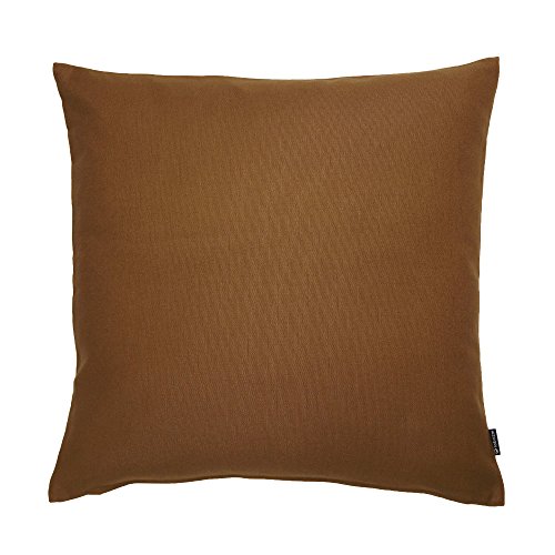 fabrizm 日本製 クッションカバー 45角 45×45cm オックス ウォルナット 1366-wn-wn