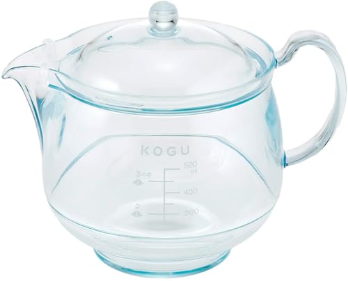 KOGU 茶考具 割れない ティーポット 【日本製】 食洗器対応 電子レンジ対応 茶こし付き 軽量 お茶の色..