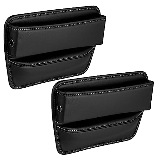 [Dr.nao] 車用 車シート隙間 収納ボックス シートサイドポケット 財布 スマホ 収納ケース カー用品 隙..