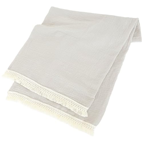 ガーゼブランケット ブランケット 夏用 ガーゼ おくるみ ガーゼケット ひざ掛け 肌掛け ベッドスロー インテリア ソファカバー 掛け布団 寝具 雑貨 (サンド)