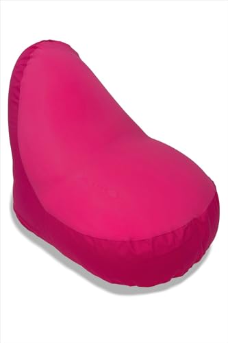 Out Style ビーズクッション専用カバーのみ ドロップ (ショッキング ピンク, コットン)