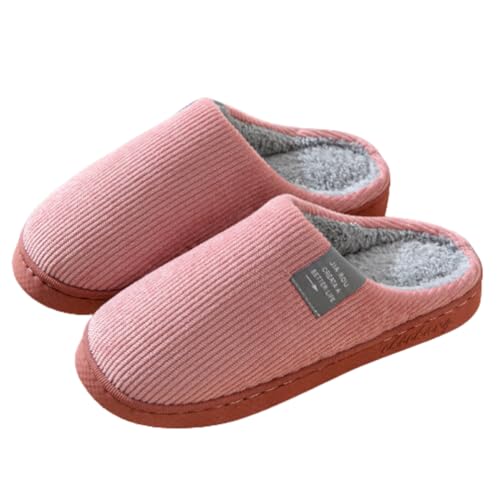 ルームシューズ スリッパ 暖かい 洗える もこもこ あったかスリッパ 足冷え対策 立ち仕事 内履き 冬用 暖かい 洗える 室内ばき オフィス 来客用 部屋用 可愛い (ピンク, 日本の靴のサイズ寸