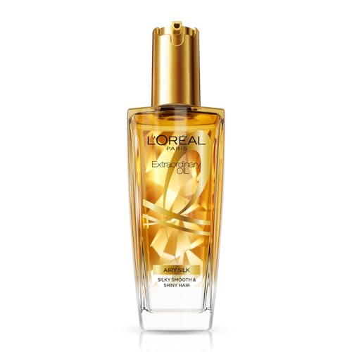 L'Oreal Paris(ロレアルパリ) ヘアオイル エルセーヴ エクストラオーディナリーオイル エアリーシルク メンズ スタイリング さらさら 洗い流さないトリートメント