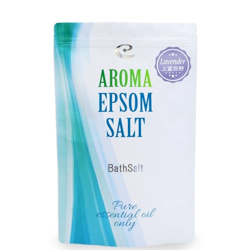 アースコンシャス エプソムソルト ラベンダー上富良野【2kg/20回分】計量スプーン付き 入浴剤 アロマバスソルト 天然エッセンシャルオイルのみ配合 合成香料不使用 浴用化粧品のサムネイル