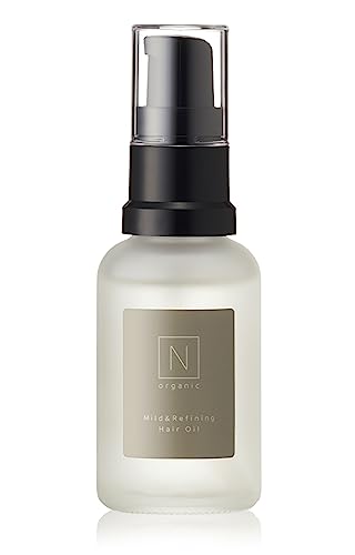 N organic マイルド&リファイニングヘアオイル (約2ヶ月分) 乾燥 うねり 絡まり グリーンシトラスの香り 30ml エヌオーガニック