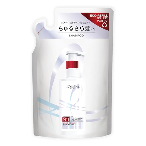L'Oreal Paris(ロレアルパリ) ボンド リペア シャンプー リフィル (詰め替え用) 400ml カラーダメージケア