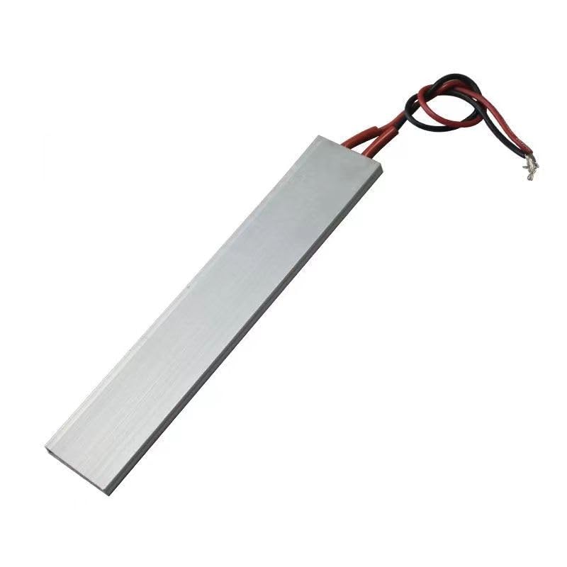 サーモスタット PTC 発熱体 アルミニウム シェル セラミック 恒温ヒーター 絶縁 耐温 ヒータープレート 安全 操作簡単 耐久性 ヘアカーラーデバイス用 12V 24V 36V 48V 110V (110V-120℃)