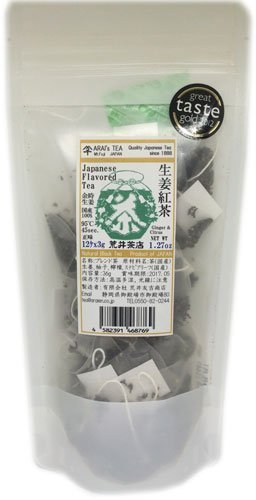 荒井茶店 生姜紅茶 ティーバッグ Black tea & Ginger