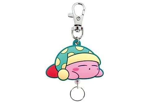 エスケイジャパン 星のカービィ コピー能力ラバーリールキーホルダー スリープ