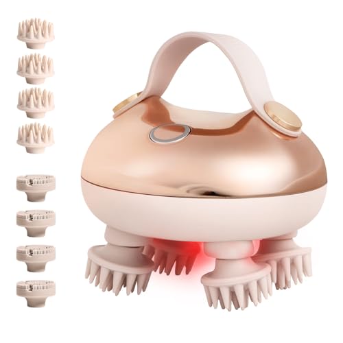 arboleaf 電動頭皮ブラシ スカルプケア【エステティシャン監修】ヘッドスパ 頭皮洗浄 頭皮ケア 頭皮/顔..