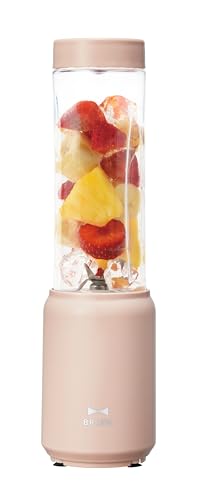 BRUNO ブルーノ ブレンダー ボトル ミニ ボトルブレンダー 氷も砕ける スムージー ミキサー コンパクト 280ml ギフト お祝い ピンク ベージュ BOE073-PBEのサムネイル