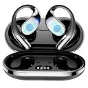 イヤホン型 AI翻訳機【2025最新進化】ワイヤレスイヤホン 耳掛け式 双方向同時通訳 115言語対応 音声翻訳機 高精度 通訳機 音楽再生 ハンズフリー通話 8時間連続再生 Hi-Fi音質 Bluetooth5.4 自動