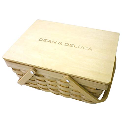 (ディーン＆デルーカ）DEAN&DELUCA 蓋つきバスケットS かご バッグ ナチュラル バッグ ディーンアンド..