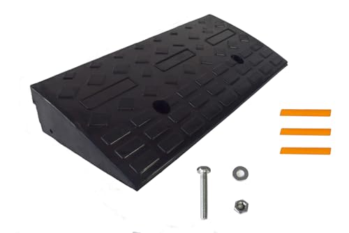 Onestep 段差スロープ ゴム製 段差9cm ガレージ 段差解消スロープ 自転車 滑り止め ゴム 屋外 駐車場段..