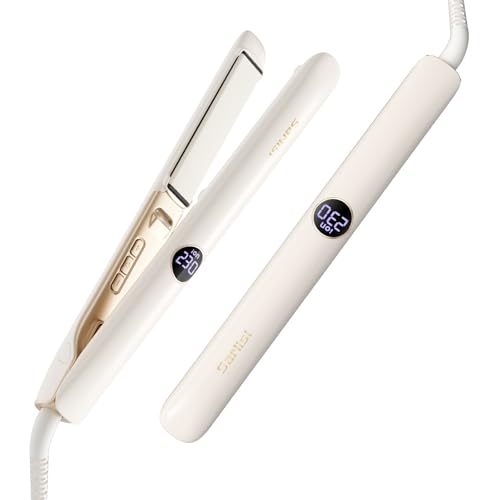 Sarlisi ヘアアイロン ストレートヘア 【2024年先端技術・シルクプレート・瞬間水分蒸発しない】 1億級..