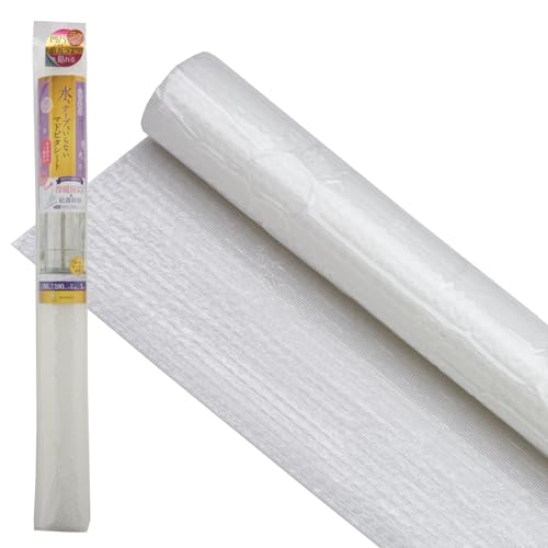 アール(R) 水もテープもいらない マドピタシート (日本製/すりガラス対応/全面粘着) 4層構造で冷暖房効..