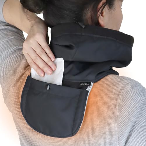 [KOBAYA] 暖か朗 WP ウインドプロテクター カイロポケット付き 遠赤保温 防寒 防滴フリース ツボ 温め ..