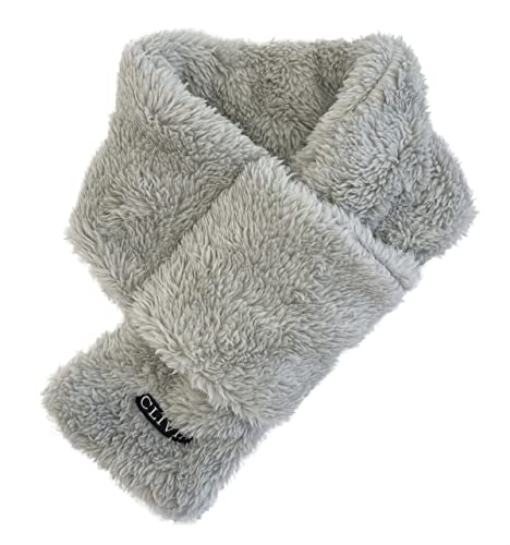 [スタリオン] mafu-01 (わさび) マフラー キッズ 防寒 あったか 秋 冬 ベビー サイズ調整可能 ファー ..