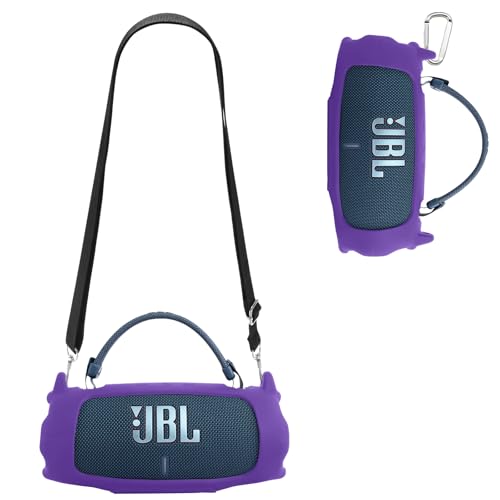 For JBL CHARGE 6 ブルートゥースサウンド ケース シリコン 保護ボックス 落下保護 シリコンケース 旅..