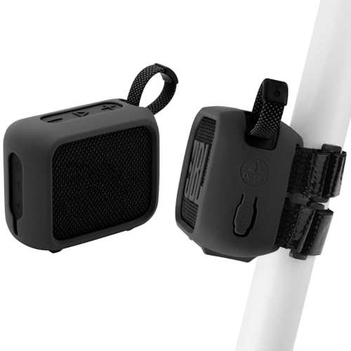 TXEsign シリコンケース JBL Go 4、Go 4 保護カバー用、旅行用キャリーポーチ 防塵充電カバー付きスピ..