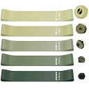 roseddy トレーニングチューブ ゴムバンド 筋トレ ゴムチューブ 天然ラテックス ゴムバンド チューブ トレーニング 5本セット 自宅 筋トレ ゴム バン...