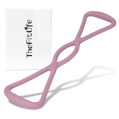 TheFitLife ストレッチチューブ ストレッチバンド エクササイズ フィットネス (パープル)