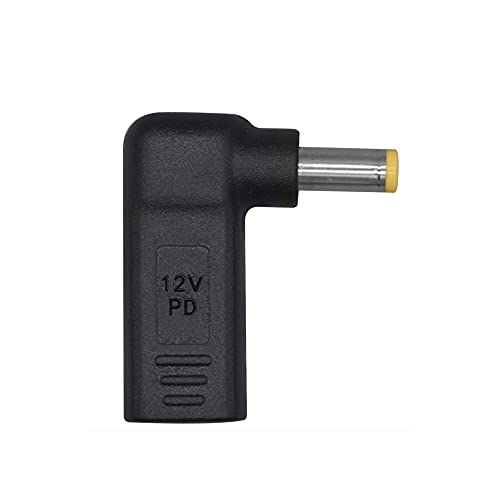 USB Type-C PD トリガーアダプター DC 12V 電源プラグ タブレット用 (PDA-12V-5525（5.5mm/2.5mm）)