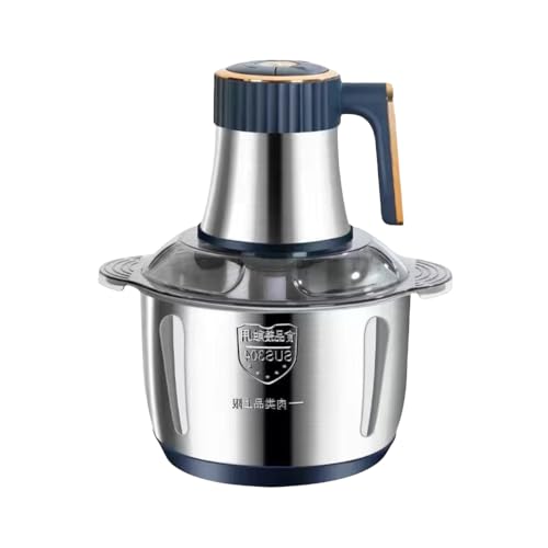 Youlinesフードプロセッサー5L大容量 チョッパー 電動 多機能電気肉挽き器 高速拌のための高効率モータ..