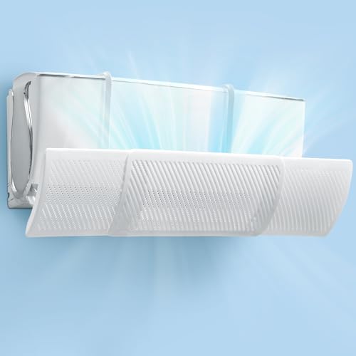 【エアコン病にさようなら】【WalkerPlus＆Livedoorに掲載】エアコン風よけカバー TITIROBA（チチロバ）直撃風防止 風向き上下180°調整 壁掛けエアコン風除け 伸縮自在 99% 壁掛けエアコン対応