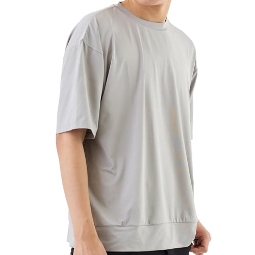 [clore] クローレ Tシャツ ラッシュガード オーバーサイズ シャツ メンズ 接触冷感 uvカット インナー ..