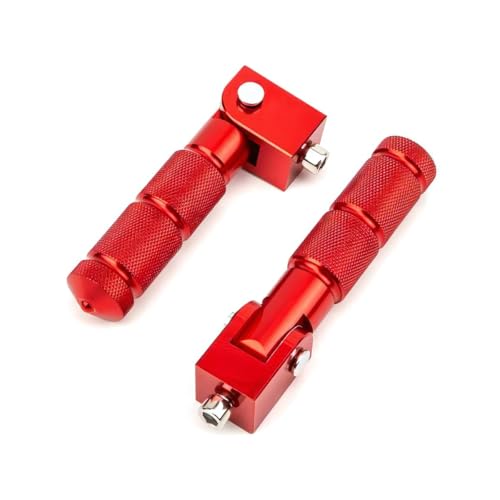 azumafy ステップバー フットペグ バイク タンデムステップ 可倒式 ペダル 汎用 オートバイ ステップ ..