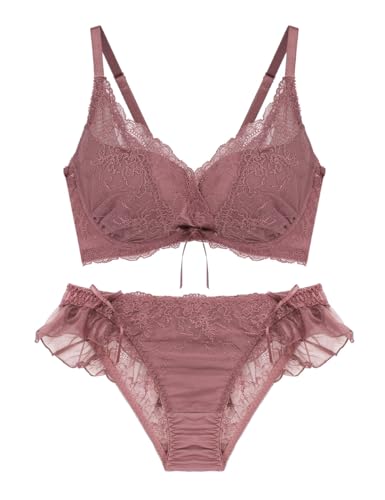 [ツーハッチ] ブラジャー ショーツセット 盛れる 脇肉補正 痛くない 脇高 谷間 食い込まない 上下セッ..