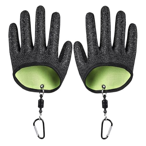 Makuki フィッシンググローブ 釣り手袋 耐切創 釣り用手袋 魚つかみ グローブ 滑り止め 高耐久 携帯便..