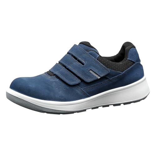 [ミドリ安全] G4セフティスニーカー 安全靴 JIS規格 スニーカー 普通作業 先芯入り G4555 (バンドタイプ) ブルー 26.0 cm