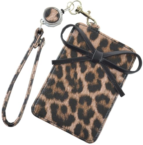 [アルトローズ] レオパード パスケース 定期入れ 定期 ストラップ付き リール リール付き ICカード ケ..