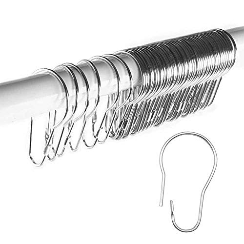 KaiYi シャワーカーテンリング カーテンリングフック カーテンフック 30個入り スライドリング しっか..