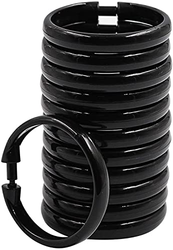 カーテンリング カーテンクリップフック スライドリング 開口設計 内径50mmプラスチックカーテンOリン..